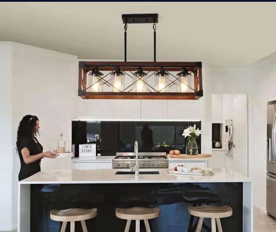 Rustic Cage Pendant Chandelier