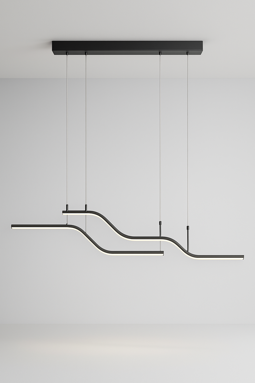 Modern LED Adjustable Hanging Chandelier