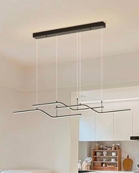 Modern LED Adjustable Hanging Chandelier
