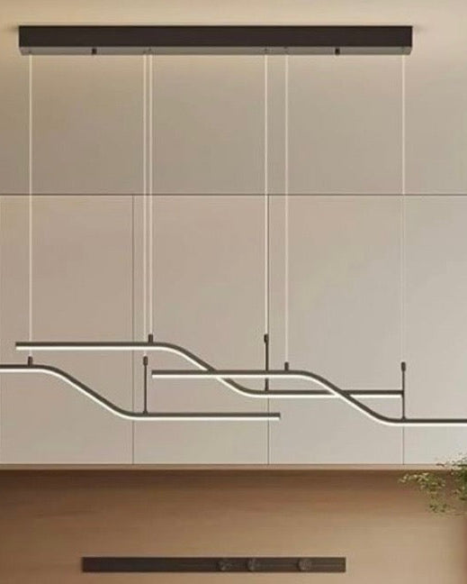 Modern LED Adjustable Hanging Chandelier